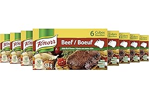 Knorr Bouillon Cubes for rich deep beef flavour Beef 63 g pack of 8