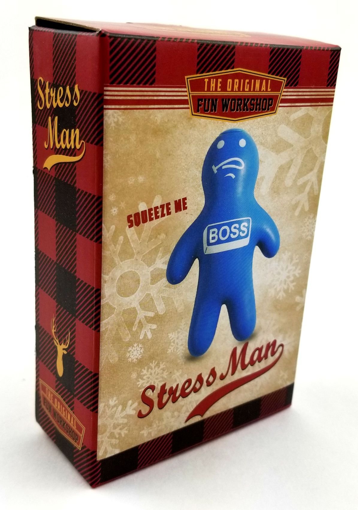 stress man squeeze toy