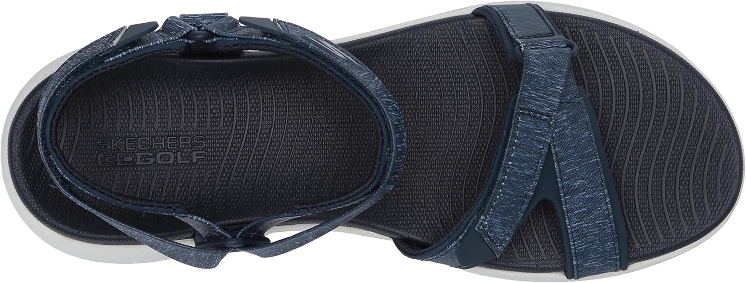 skechers women's 600 spikeless golf sandals shoe