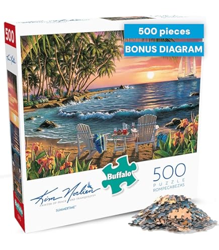 Amazon.com: Buffalo Games - Kim Norlien - Summertime - 1000 Piece