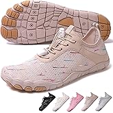 Hike Barefoot Shoes Womens Men,Unisex Barefoot Water Shoes Breathable, Anti-Slip Hiking Footwear for Athletic Wide Toe Shoe Footwear for Hiking, Walking, Running, Yoga, and Water Sports
