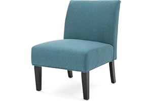 Christopher Knight Home Kassi Fabric Accent Chair, Dark Teal 29. 50”D x 22. 50”W x 32. 00”H