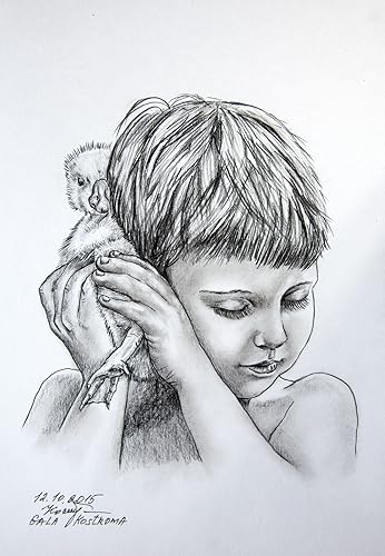 Amazoncom Favorite Duckling Original Girl And Pet Pencil