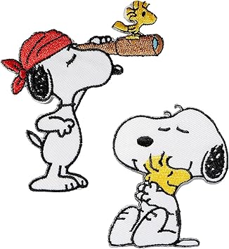 Parche Imagenes Planchar Snoopy The Peanuts 5 4 Cm X 7 Cm Aplicacion Parches