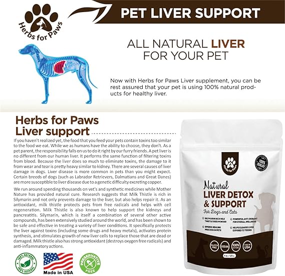 best liver support for dogs
