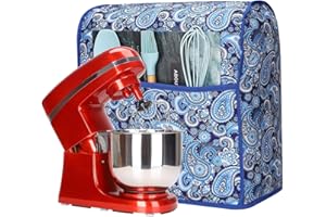 TUYU Kitchen Aid Mixer Cover,Kitchen Mixer Cover Compatible with 6-8 Quarts Kitchenaid/Hamilton Stand Mixer,Stand Mixer Covers,Dust Cover For Kitchen Aid Mixer.Kitchen Aid Mixer Assecories.Paisley