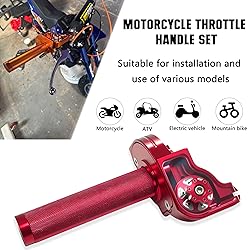 Motorcycle Throttle Grip 7/8" 22mm CNC Aluminum