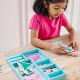 Melissa & Doug Disney Ariel Magnetic Wooden Doll Dress-Up Play Set 30+ Pieces view 2