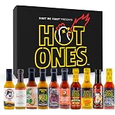 Hot Ones Season 29 - Hot Sauce Challenge - Variety Pack - Hot Sauce Gift Sets - Unique Small Batch Sampler Gift Set - Made with Natural Ingredients - 5 fl oz Bottles (10-Pack)