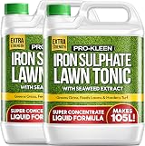 Pro-Kleen Lawn Tonic Liquid Iron Sulphate 2 x 5 Litre - Green Lawns