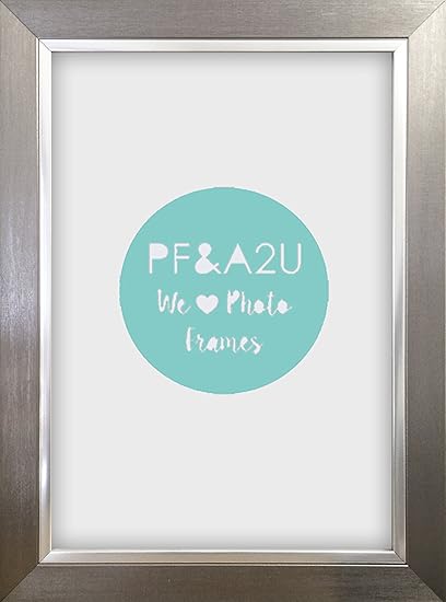 Certificate Modern Gunmetal Silver Contemporary Edge Photo Frame Amazon Co Uk Kitchen Home