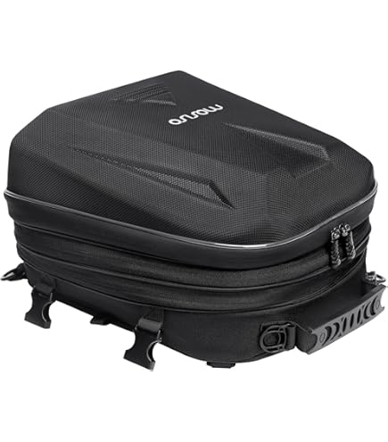 Lockable Storage Box ABESTME Motorcycle Top Case, Motorcycle Tour