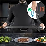 Duronic Crepe Maker Electric Pancake Machine Large Non-Stick Plate Adjustable view 4