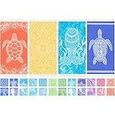 Widdonen Turkish Beach Towel Quick Dry Absorbent Cotton Lightweight Thin Bathroom Bath Pool Swim Towels Extra Large Oversized Sand Free Beach Accessories Essentials Stuff Cloud Gift for Adults