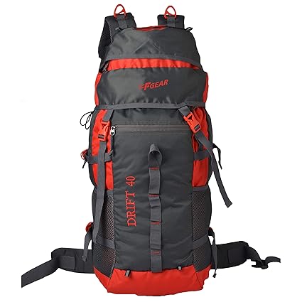 F Gear Drift Grre 40 Ltrs Grey Rucksack (Drift Gyre)