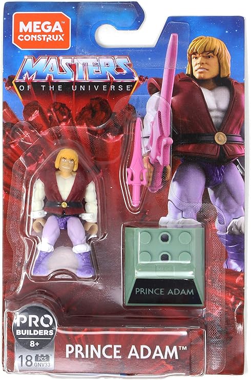 Amazon メガコンストラックス マスターズオブザユニバース ヒーマン プリンス アダム フィギュア Mega Construx Masters Of The Universe Prince Adam Heman フィギュア ドール 通販