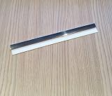 DBS Silver End Cap Trim 10mm PVC Bathroom Cladding Shower Wall Panel Chrome view 4