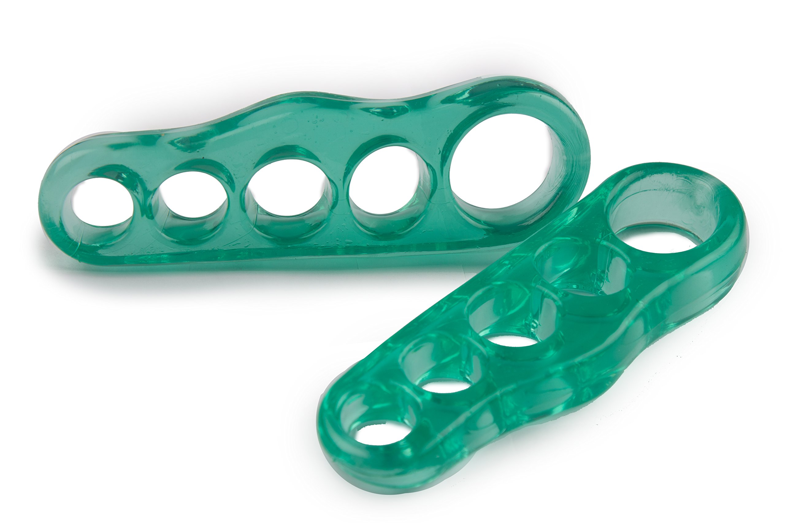 Bodytec Wellbeing Yoga Toe stretchers/spreaders (Green)