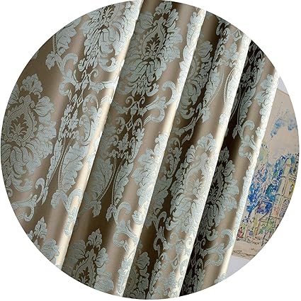 Amazon Com Hanbingpo European Damask Curtains For Living