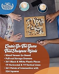 WE Games Go Game Set 12 Inch - Traditional Go Set