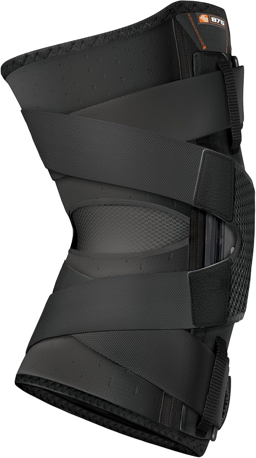 Hinged Knee Brace: Shock Doctor Maximum Support Compression Knee Brace - for ACL/PCL Injuries, Patella Support, Sprains, Hypertension and More for Men and Women