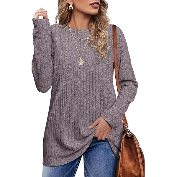 Women's Sheer Mesh Tops Y2k See Through Knit Sweater Sexy Long