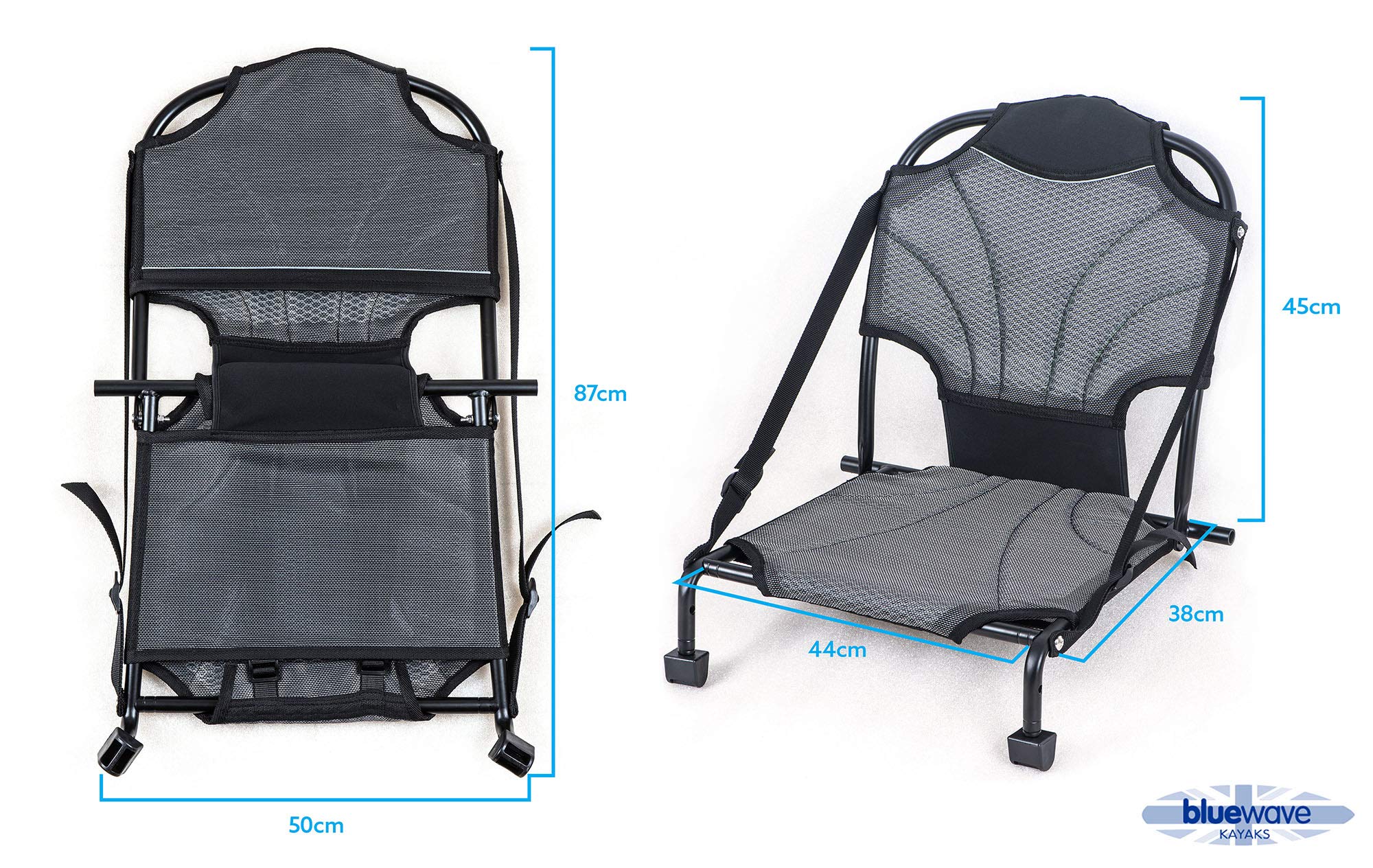 Bluewave Aluminium Kayak Seat Lightweight Comfortable Sturdy Chair