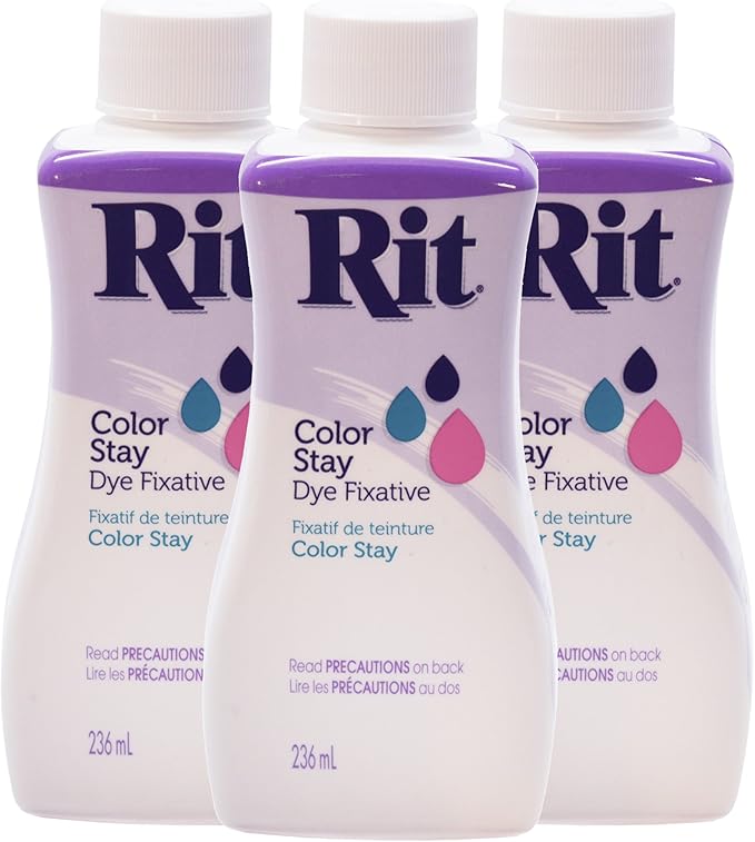 RIT Color Stay Liquid Dye Fixative 236 ml (8 oz) 3 Bottles Amazon.ca Home & Kitchen
