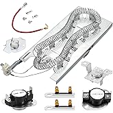 【Upgraded】W11344457 W11045584 WP3387747 8527865 Heating Element for Maytag Bravos XL Kenmore &Whirlpool Duet Cabrio Dryers MEDB835DW4 MED6230RHW1 MED6230HW2 MED5630HW1 MED5630HW2 WED5100HW1MED9700SB0