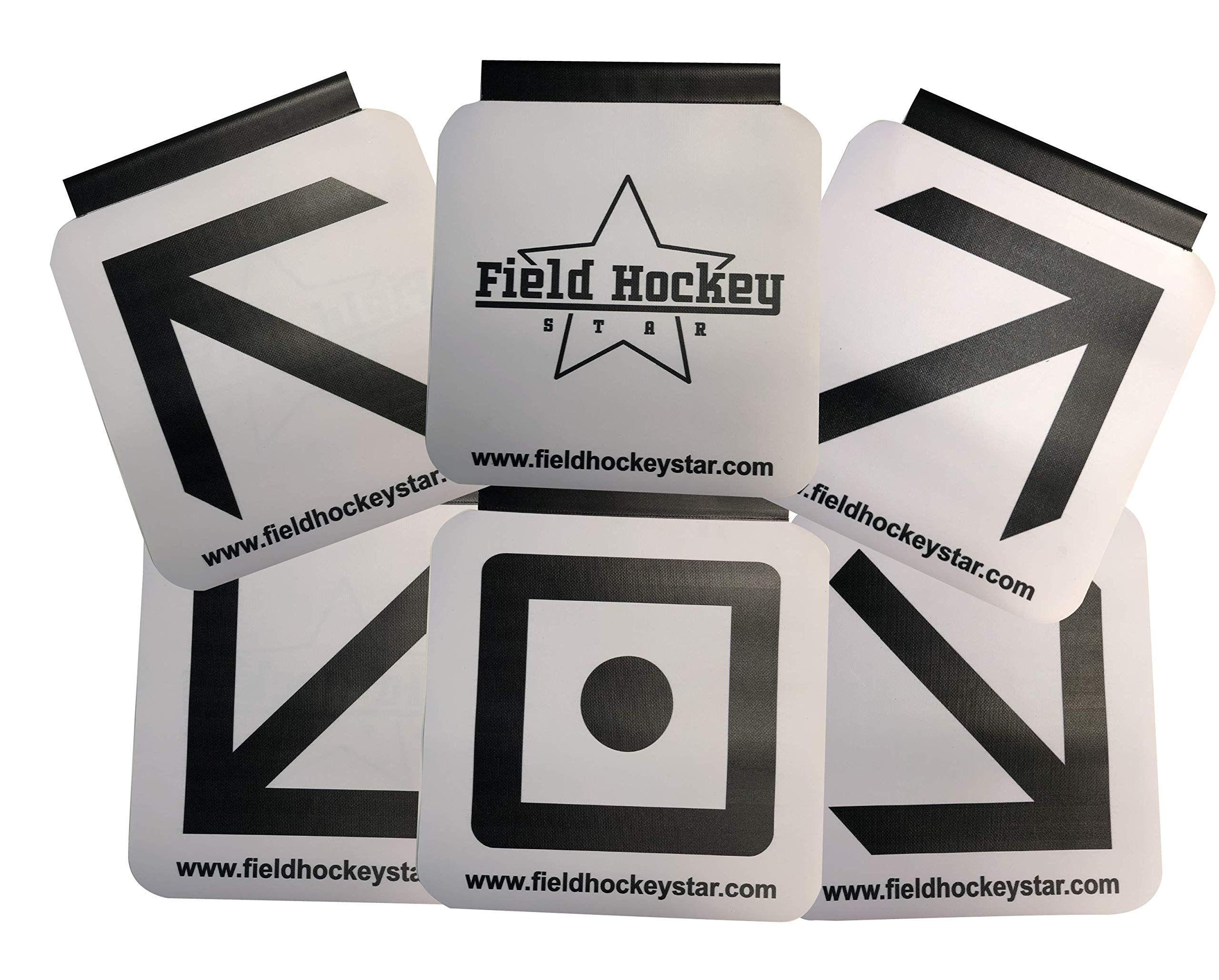 Field Hockey Star Goal Targets - Sharp Shooting Training AiD - Practice Precision Aim & Shooting - Portable Equipment