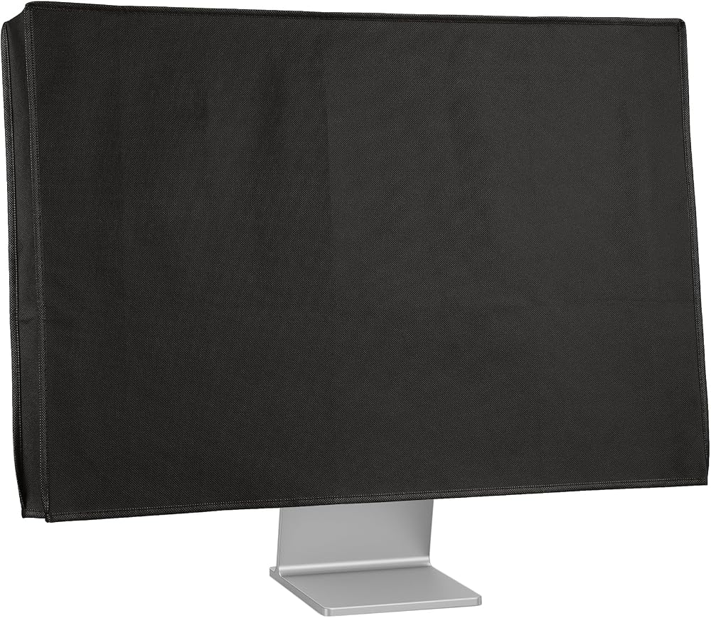 kwmobile Monitor Cover 24-26 inch Dust Screen Protector Black