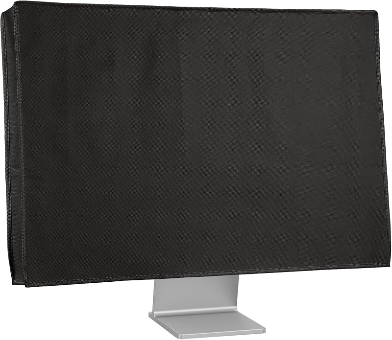 kwmobile Monitor Cover 24-26 inch Dust Screen Protector Black