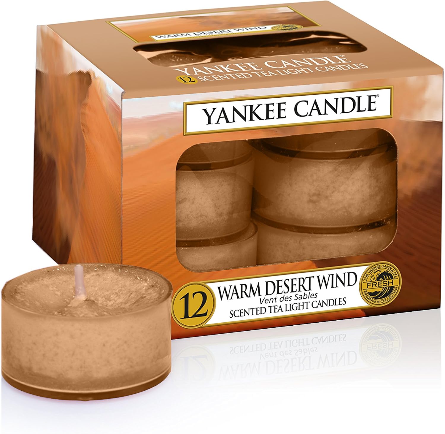 Amazon.de Yankee Candle Warm Desert Wind TeelichterKerzen, Wachs
