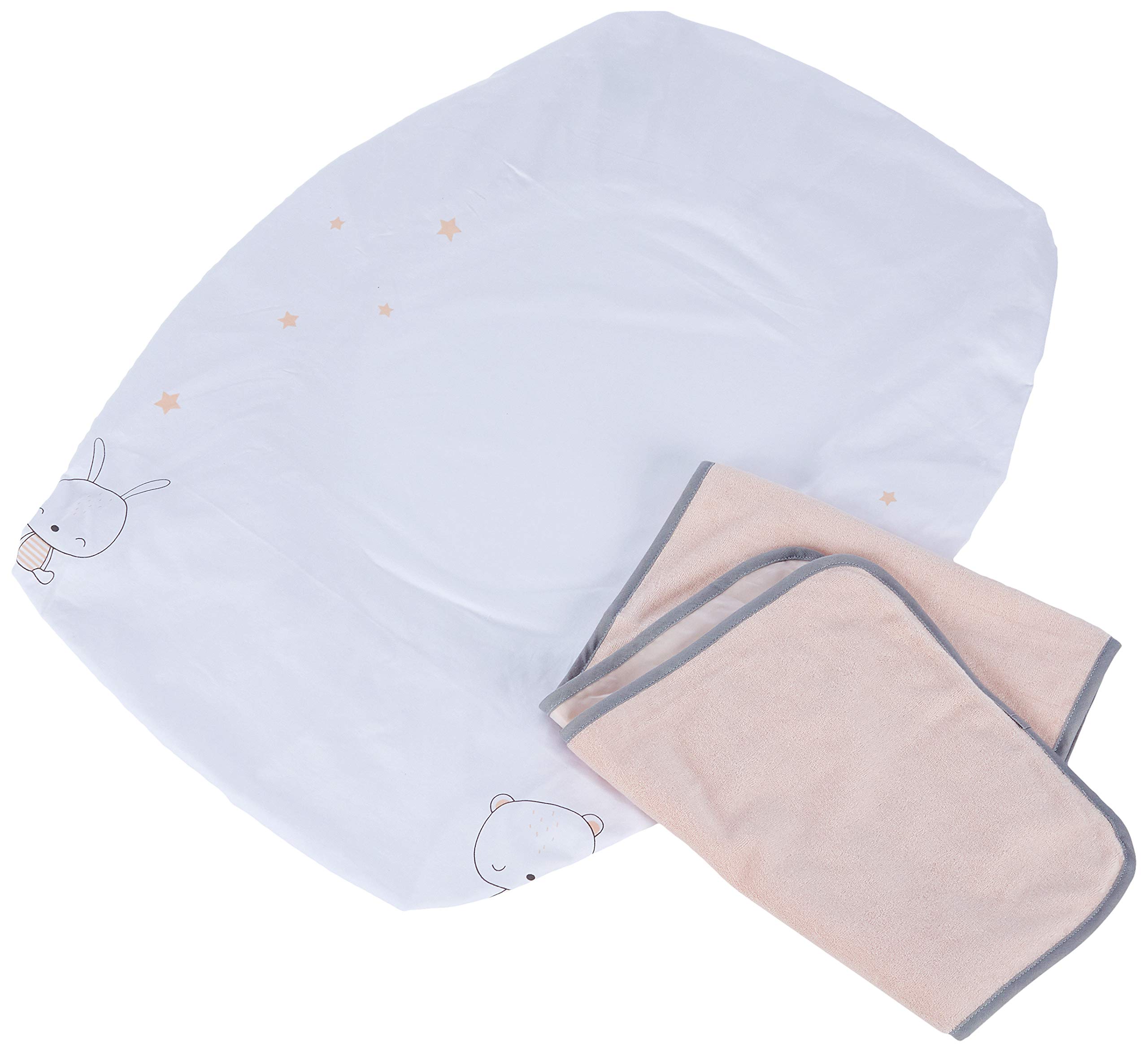 Petitpraia Sleepy Pink Changing Mat 70/80 cm – Changing Pads