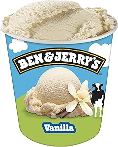Ben & Jerry's Vanilla Ice Cream Pint 16 oz