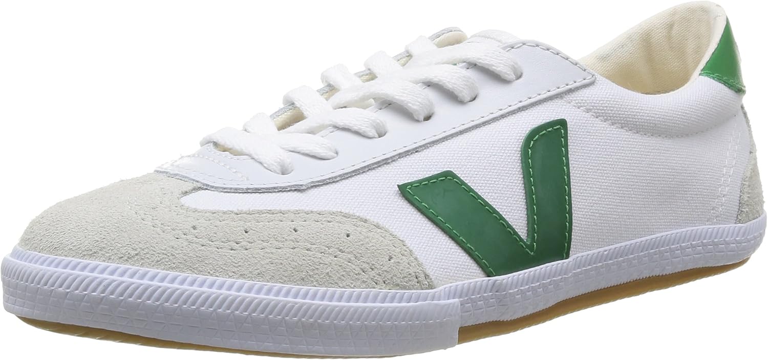 Veja Volley, Baskets Mode Mixte Adulte Blanc (White/Green), 36 EU