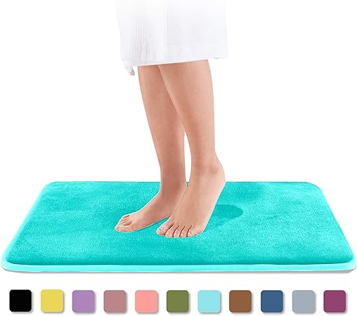 The Big One Purple Bath Rug Set Plush Comforel Nylon 2 Rugs Skid Resistant Mat