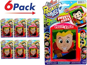 Magnetic Fuzzy Face Portable Pocket 