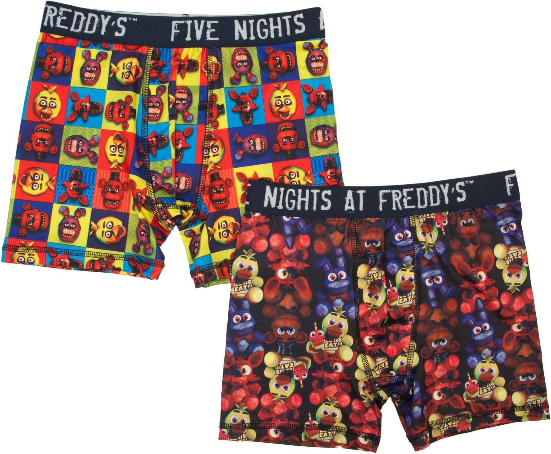 Action Underwear Five Nights at Freddy's 2 Pack Boxer Briefs Medium 8