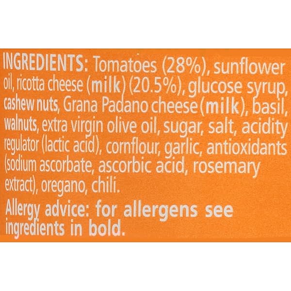 FILIPPO BERIO PESTO, TOMATO & RICOTTA, 6.7 OUNCE GLASS JAR, GLUTEN FREE, NON-GMO