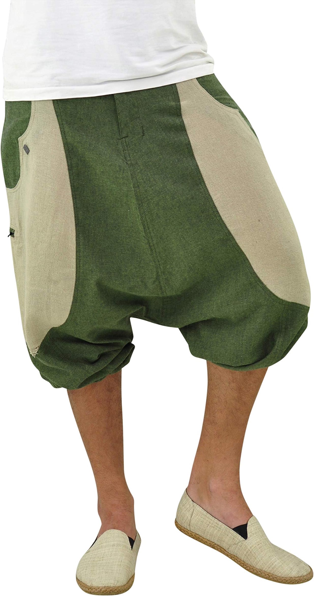 virblatt - Harem Shorts for Men and Women S-XL as Ethical Clothing - Frohnatur