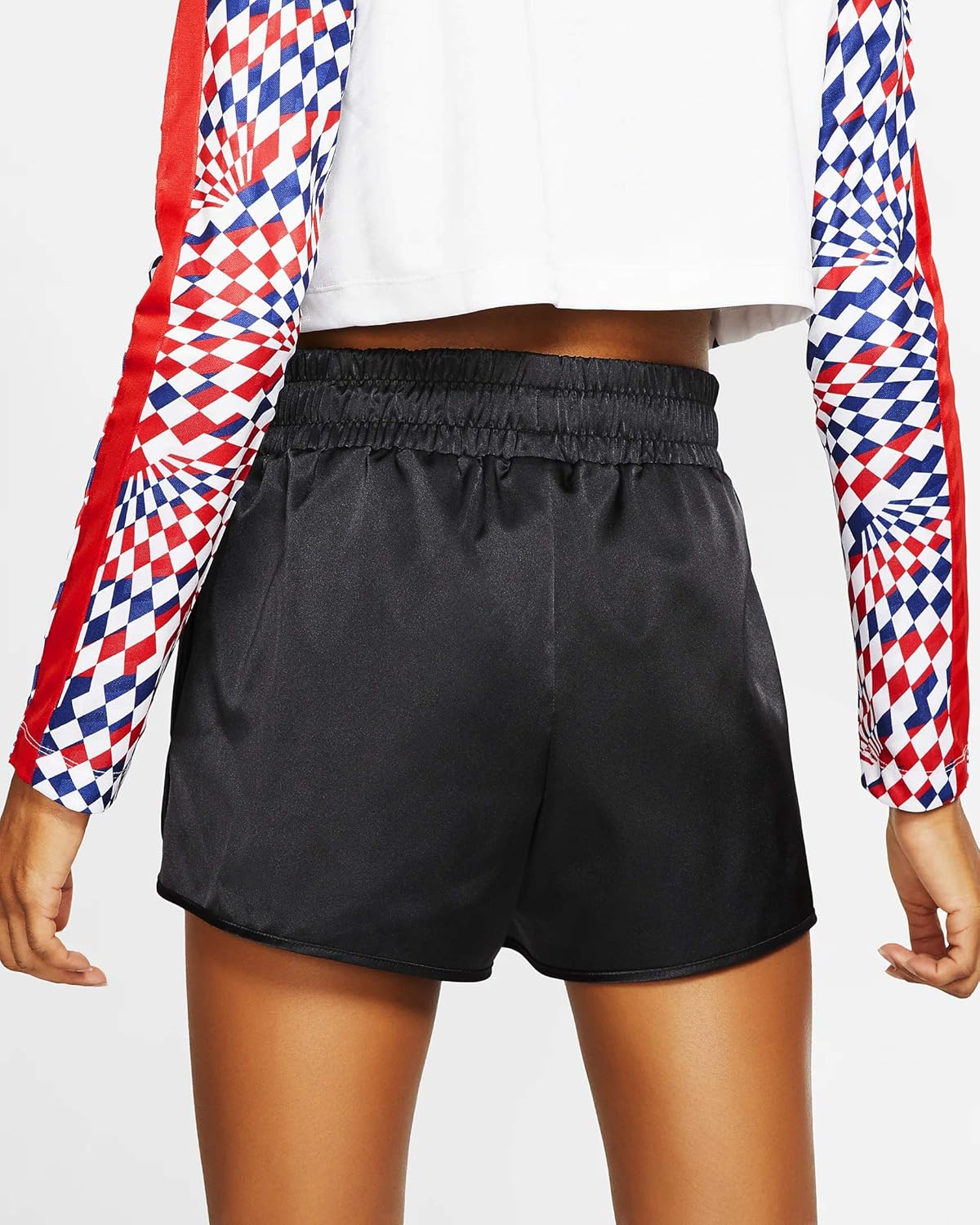 womens nike air satin shorts