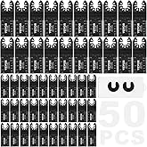 VEVOR 50PCS Oscillating Saw Blades, Universal Quick Release Oscillating Saw Blades, Multitool Tool Blades for Wood Plastic Al