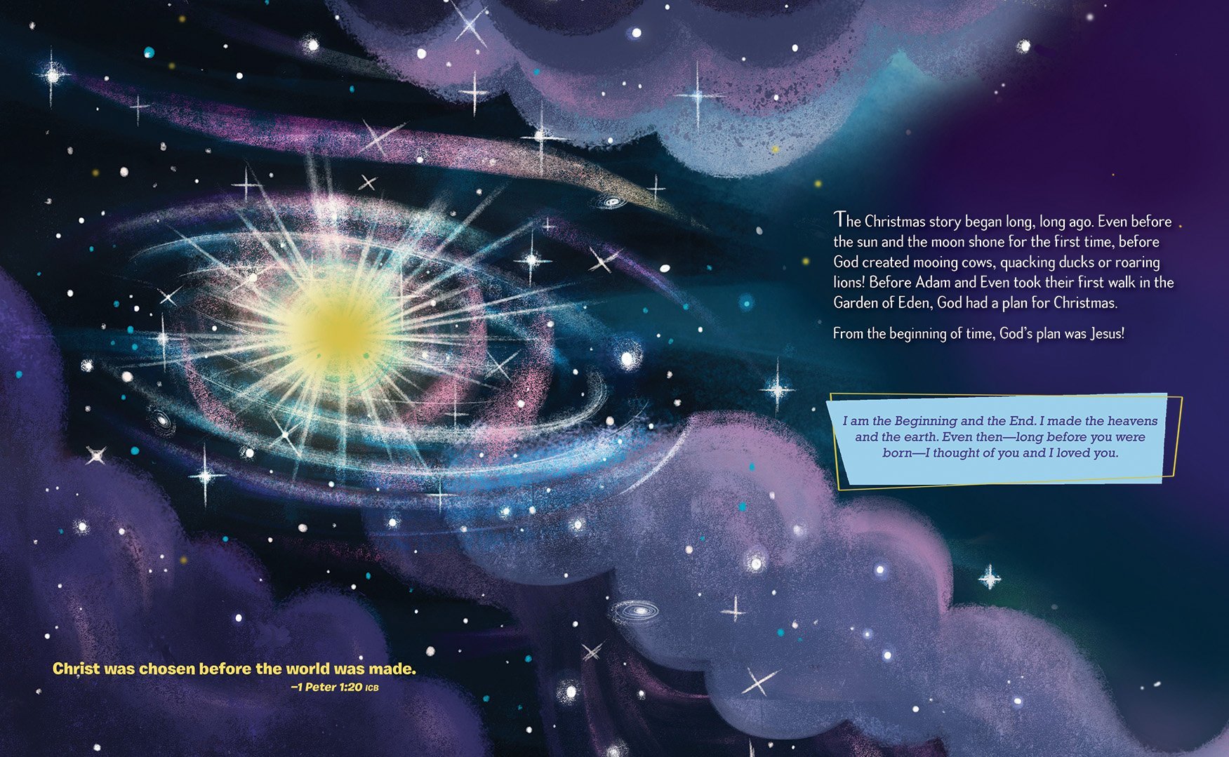 Jesus Calling: The Story of Christmas (picture book): God's Plan for the Nativity from Creation to Christ