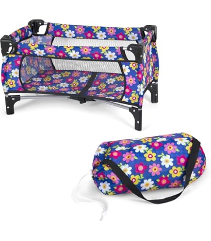 Monster High Dolls BABESIDE Reborn Baby Doll Crib Set For 17-21