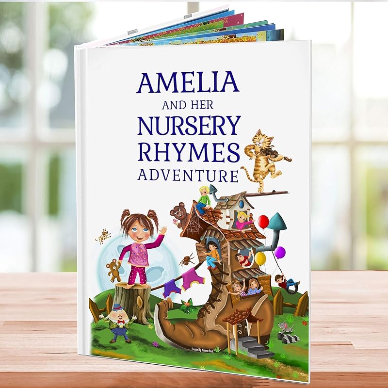 personalized nursery rhyme book