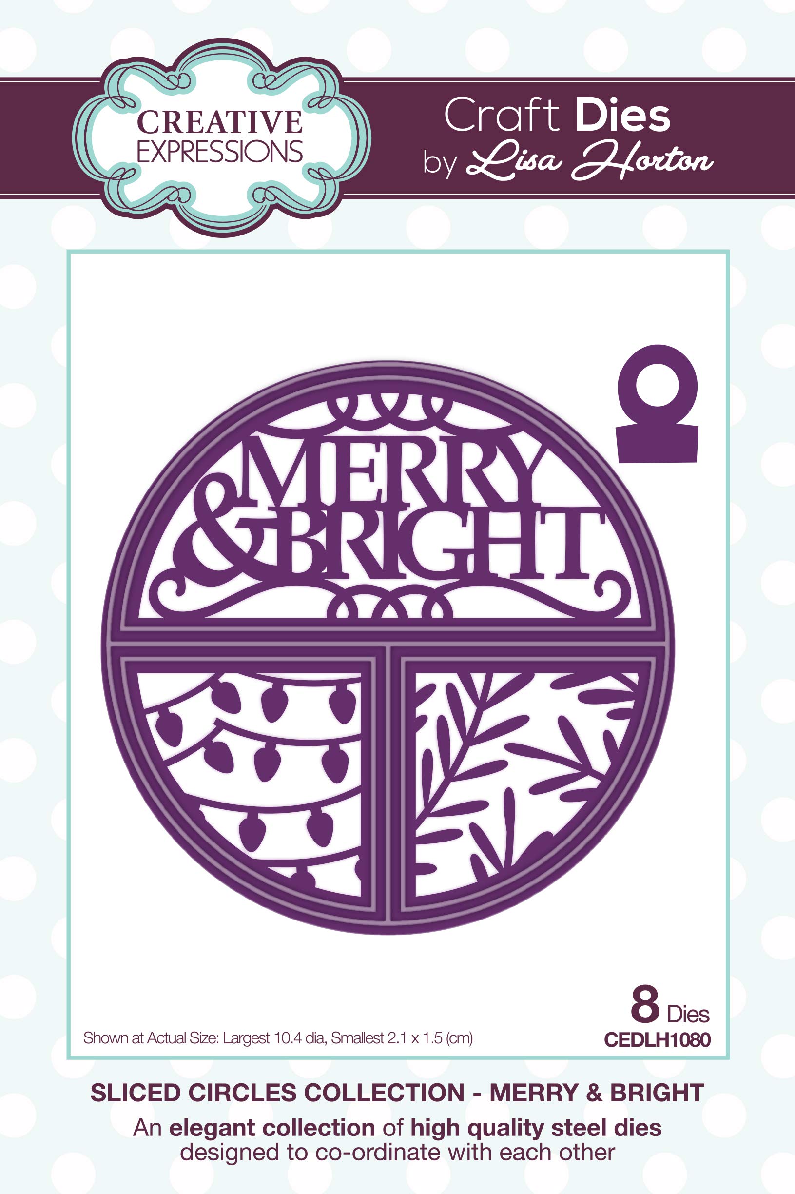 Sliced Circles Collection Merry & Bright