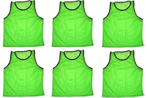 BlueDot Trading Adult & Youth Scrimmage Training Vests for Soccer, Basketball & More – Available in 1, 6, 12, 24 Packs