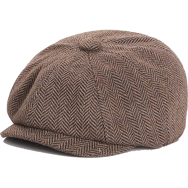Amazon.com: Vintage-Newsboy-Beret for Kids Cabbie-Hat Flat