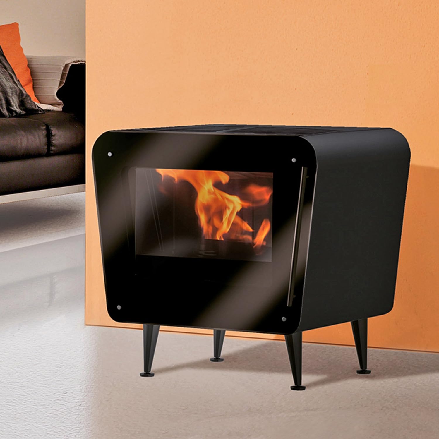 Edilkamin E679230 Brio Pellet Stove Black Amazon.co.uk DIY & Tools